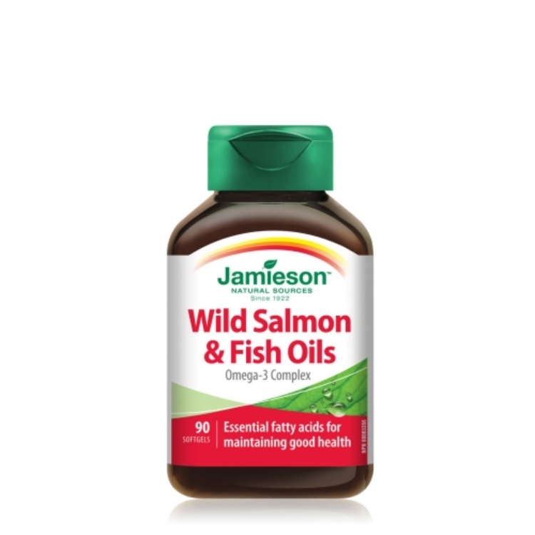 Jamieson Wild Salmon and Fish Oil 90 kapsula